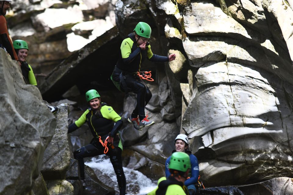 Pitlochry: Lower Falls of Bruar Guided Canyoning Experience - Customer Experiences