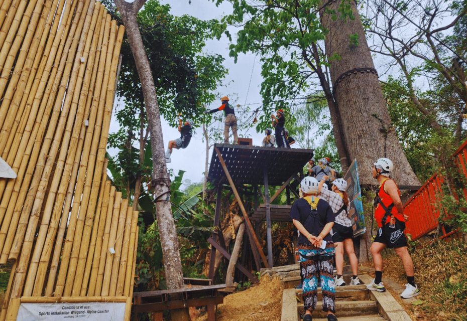 Pong Yang Jungle Zipline GOLD (Pick up Service) - Giant Swing and Quick Jump