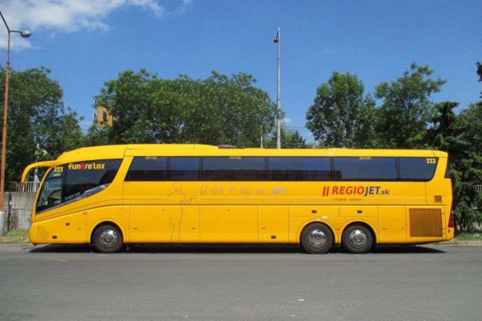 Prague: Bus Transfer To/From Bratislava Center - Comparison of Trip Durations