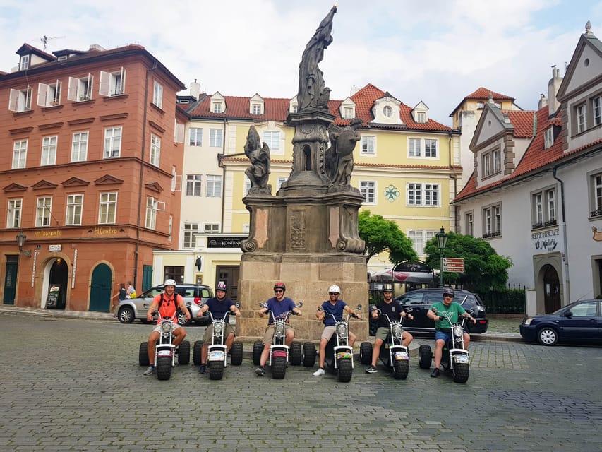 Prague: Electric Trike Viewpoints Tour - Inclusions and Exclusions