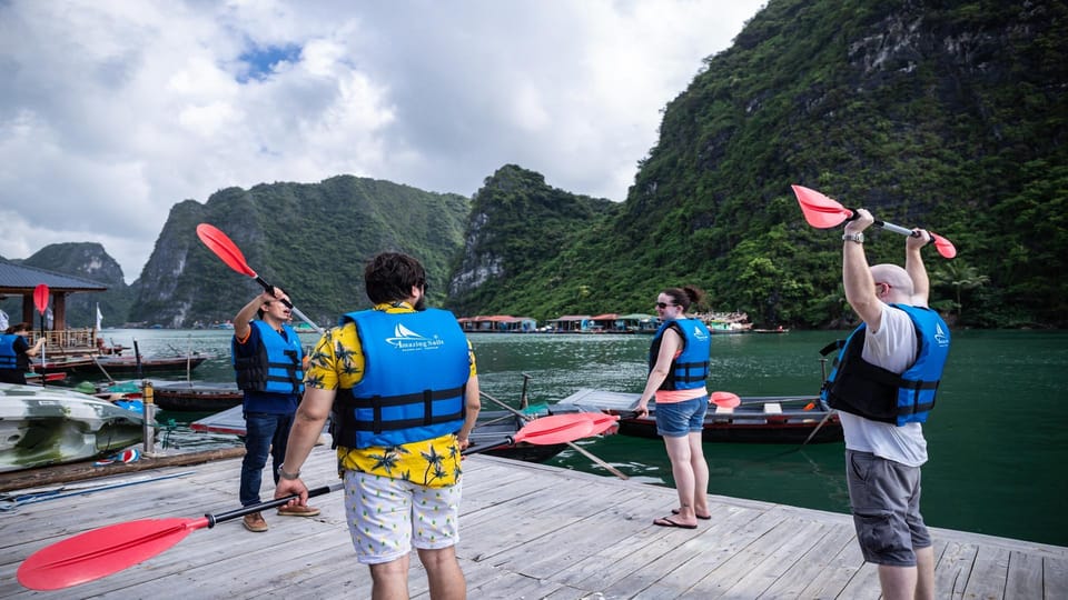 Private Bai Tu Long Day Cruise With Kayak - Included Services