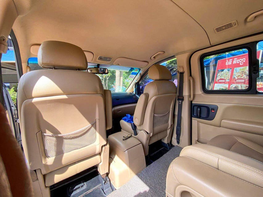 Private Car Siem Reap to Phnom Penh With Spider Market Visit - Driver and Vehicle Quality