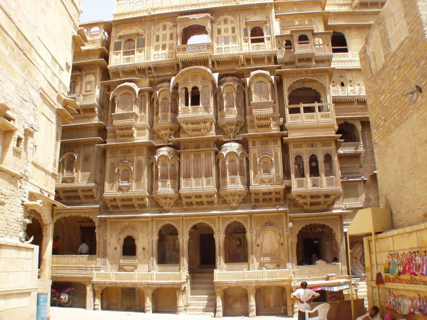 Private Half Day Golden City Jaisalmer Tour With Guide - Exploring Patwon Ki Haveli