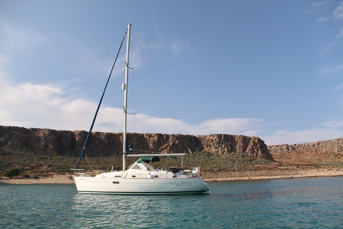 Private Sailing Cruises to Balos Lagoon and Gramvousa With Meal. - Cretan Lunch Onboard