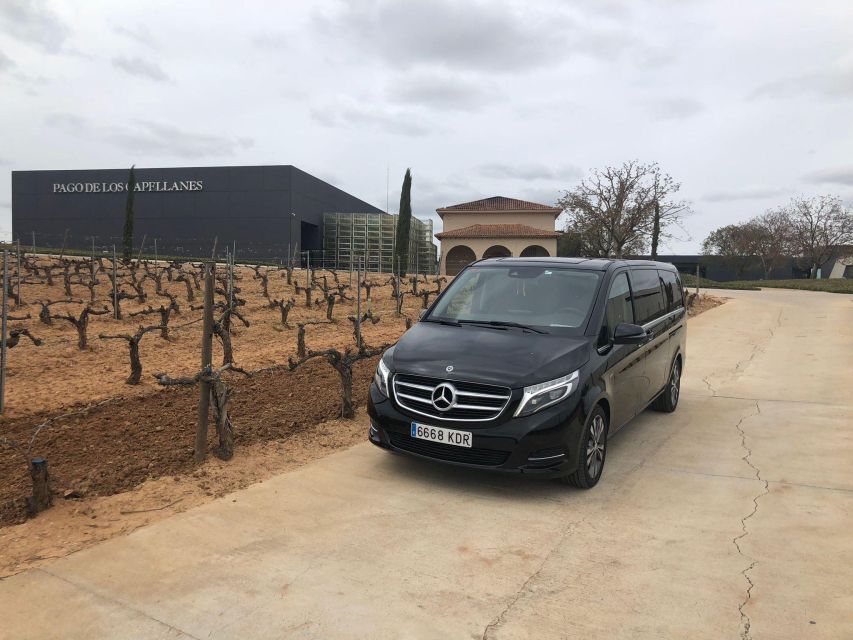 Private Transportation to Wineries From Madrid - Inclusions