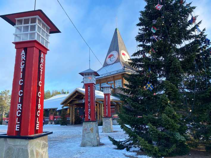 Reindeers, Husky and Santa Claus Village Summer Combo Tour - Interacting With Siberian Huskies