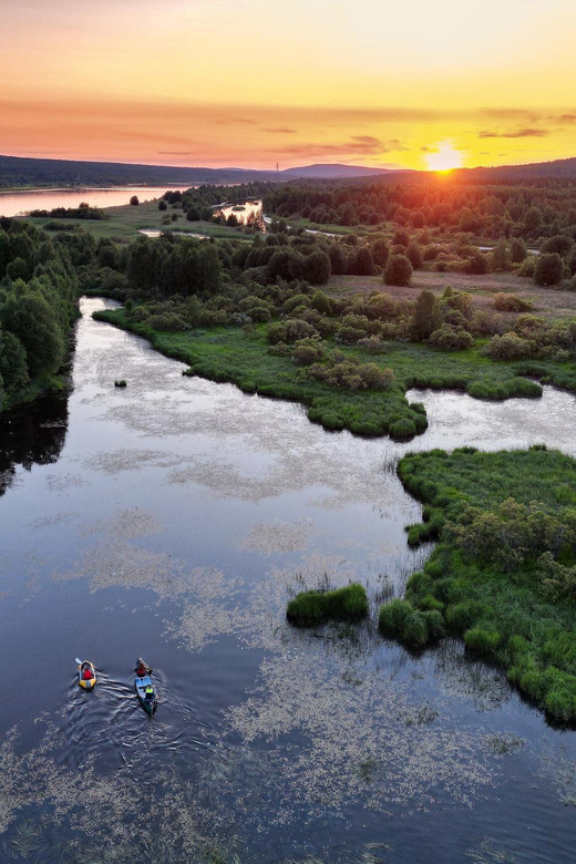 RELAXING CANOE & PANORAMIC SAUNA EXPERIENCE - Transportation and Pickup
