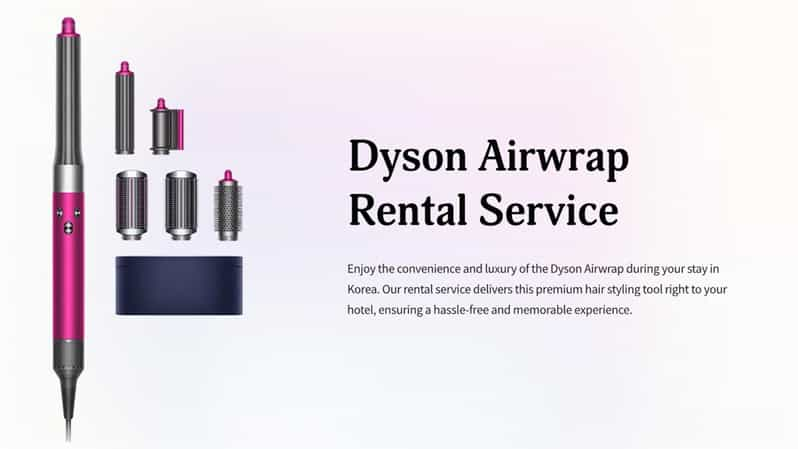 Rent a Dyson Airwrap During Your Korea Trip - Rental Flexibility and Cancellation