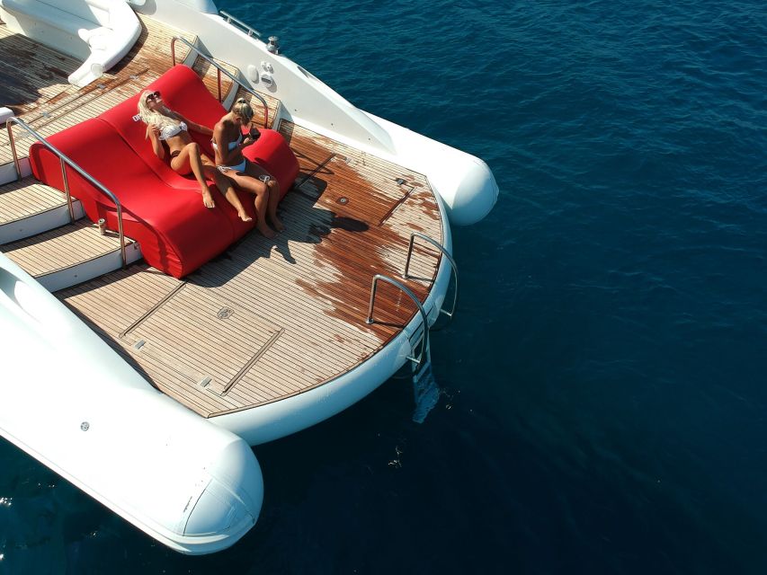 Rhodes: 3h Sunset Cruise With Fresh Fruits & Unlimited Wine - Swim and Snorkel