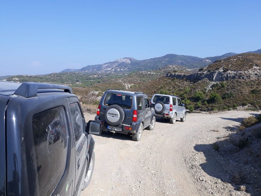 Rhodes: 4x4 Self-Drive Jeep Tour With Pickup in the North - Vehicle and Driving