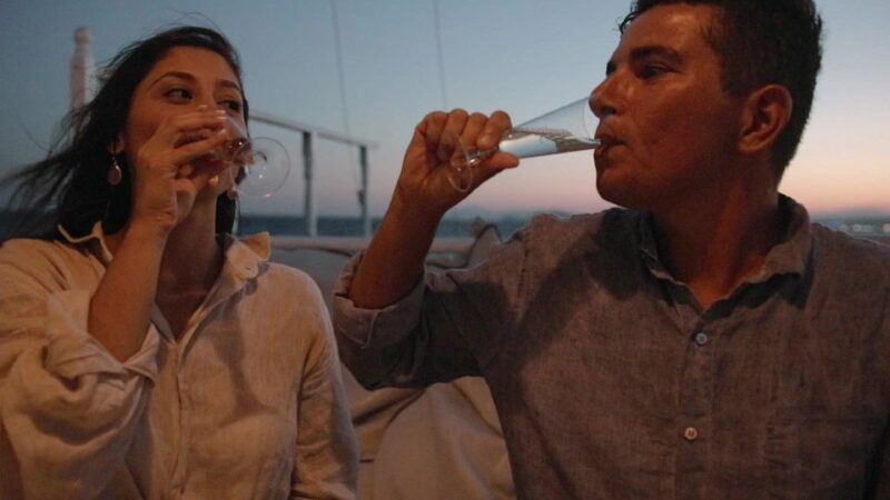 Rhodes: Sunset Cruise W/ Gourmet Buffet, Drinks & Live Music - Boat and Amenities