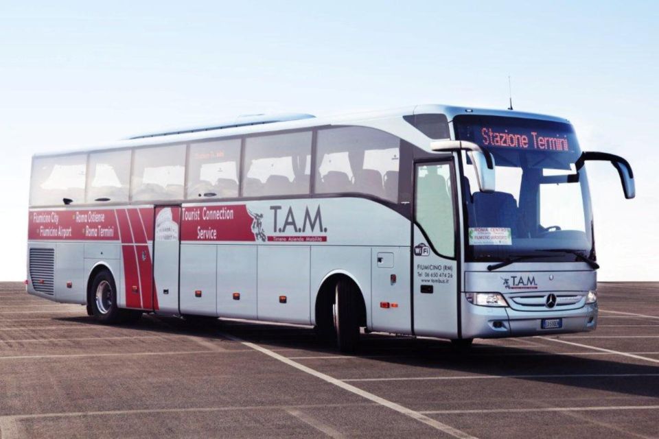 Rome: Bus Between Fiumicino Airport and Termini/Ostiense St - Recap