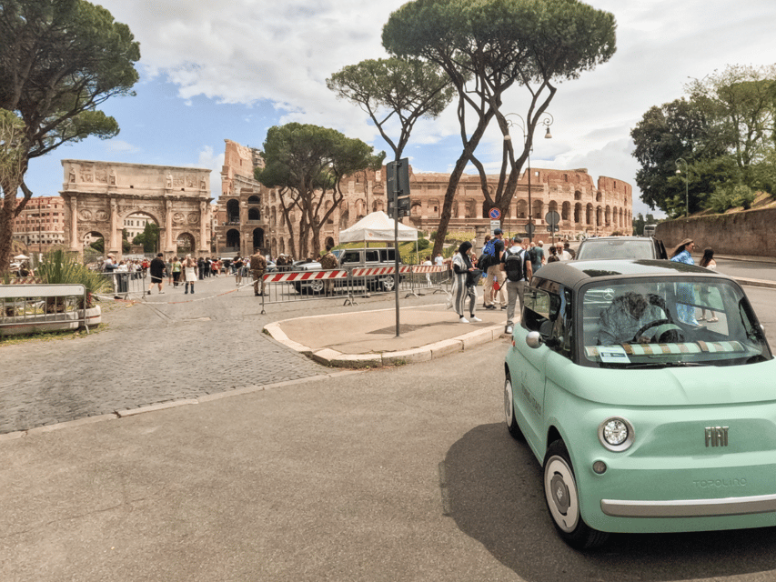 Rome: Guided E-Car City Tour With Gelato Stop - Exploring Romes Attractions