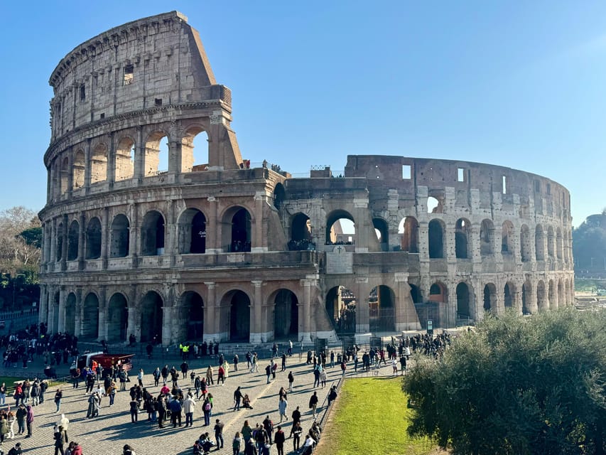 Rome: Private Colosseum Experience and Ancient Ruins Tour - Important Information