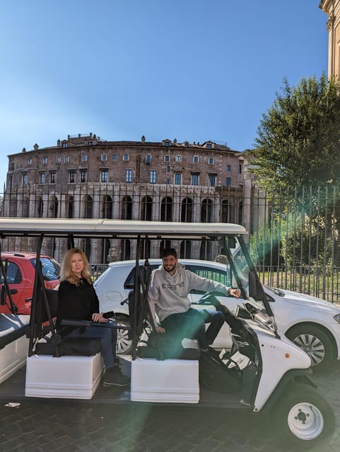 Rome: Private Golf Cart Tour With Hotel Pickup - Booking Information