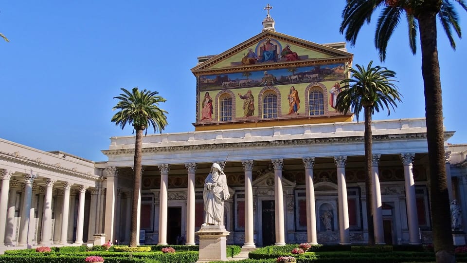 Rome: Saint Paul Church: Semi-Private Guided Tour - Itinerary Details