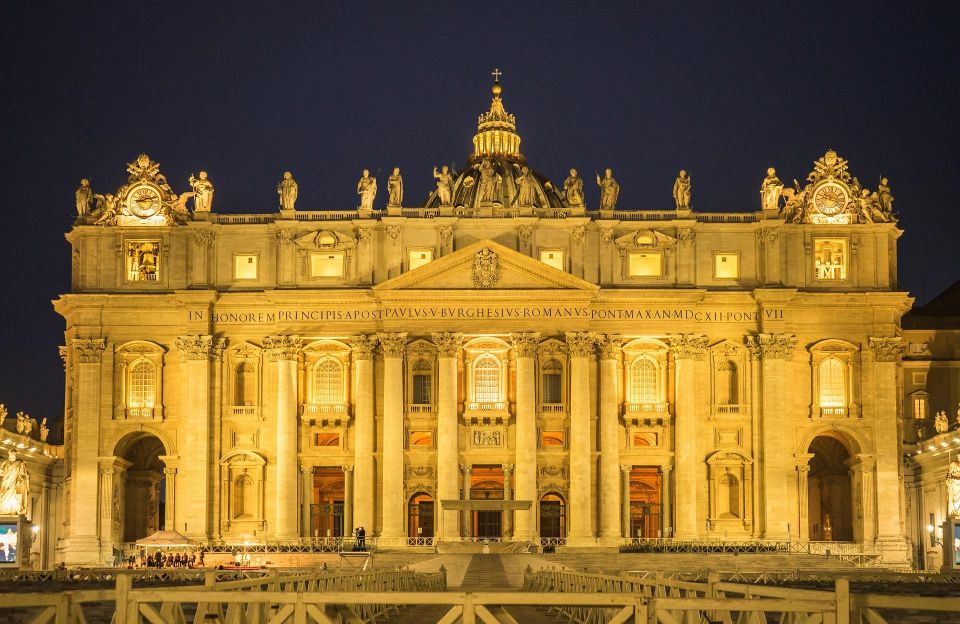 Rome: St. Peters Basilica, Dome Climb, and Underground Tour - Included Features