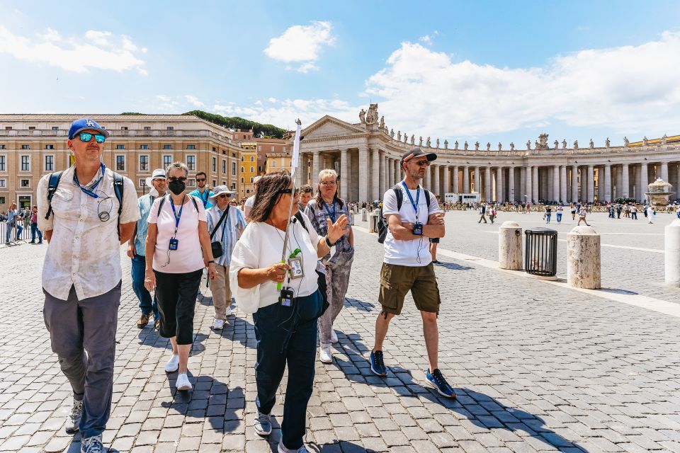 Rome: St. Peters Basilica, Square and Grottoes Guided Tour - Additional Options