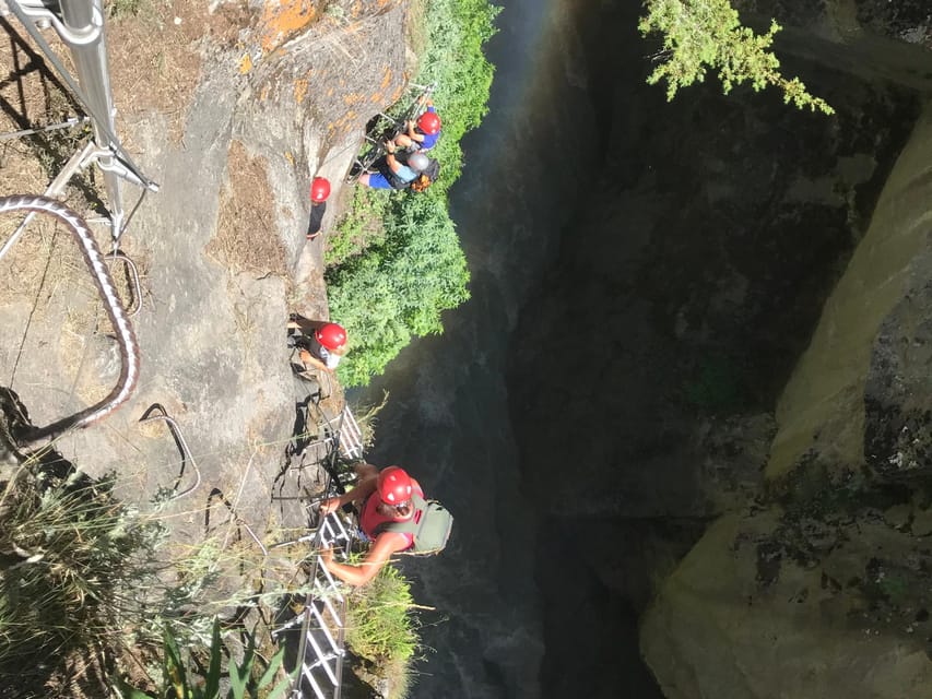 Saas-Fee: Gorge Alpine Via Ferrata and Flying Fox Tour - Included in the Tour