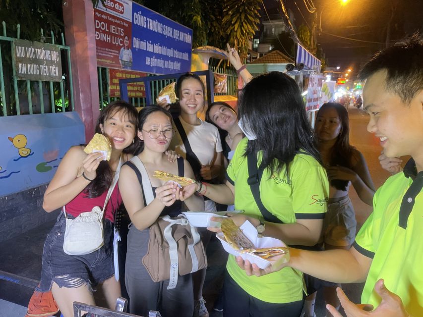 Saigon: Night Sightseeing And Street Food Tour By Vespa - Tour Inclusions