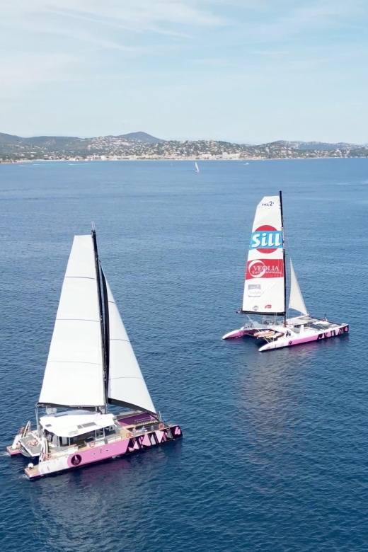 Saint Tropez: Evening Catamaran Party With Welcome Drink - Meeting Point