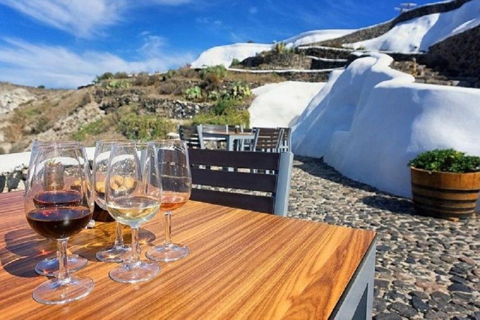 Santorini: Fira Town Walking Tour With Wine Tasting - Starting Point and Duration