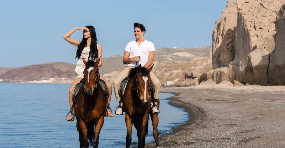 Santorini: Horseback Riding Experience in Volcanic Landscape - Booking and Cancellation Policy