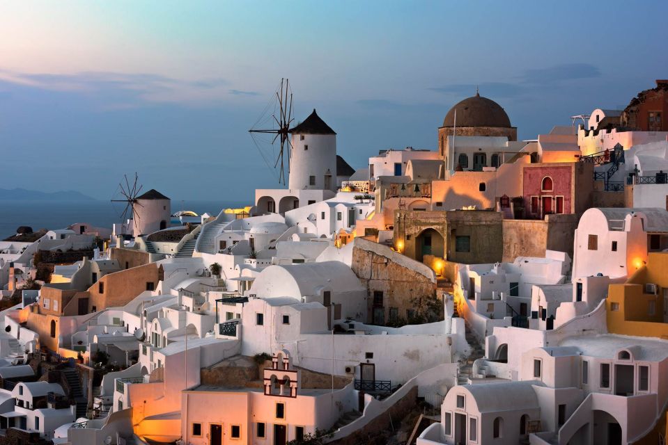 Santorini Panoramic Firostefani & Oia Blue Dome Private Tour - Inclusions and Amenities