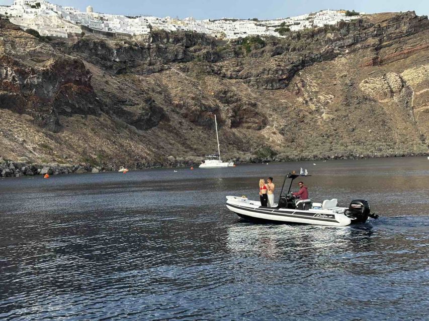 Santorini: Private RIB Cruise With Volcano & Thirassia Visit - Safety and Restrictions