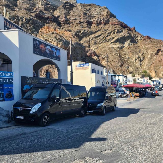 Santorini: Transfer From Santorini Port to Oia (Ia) - Departure and Arrival Points