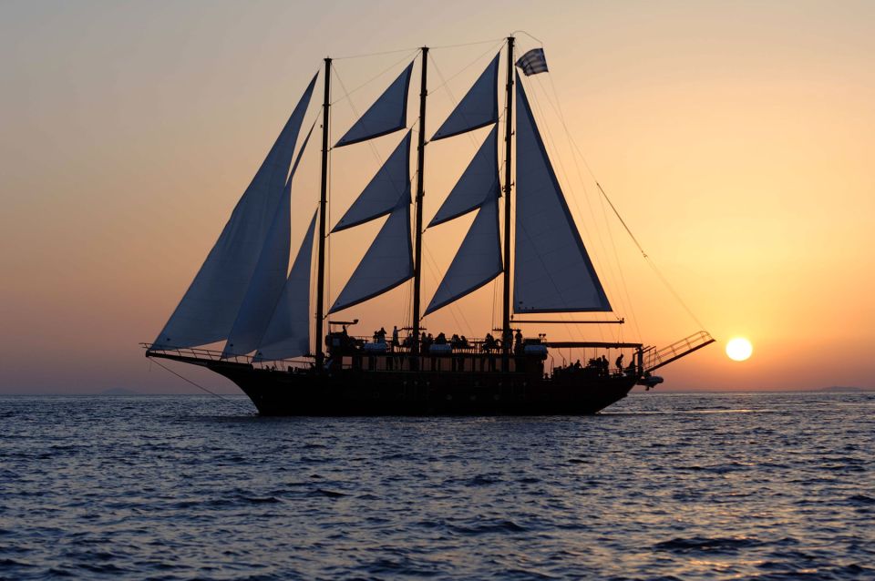 Santorini: Volcanic Sunset Cruise With Dinner - Important Details to Know