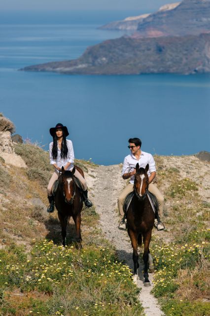 Santorini:Horse Riding Experience at Sunset on the Caldera - Meeting Point Information