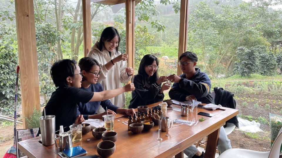 Scented Candle Workshop at Twin Beans Farm - Da Lat Suburb - Location and Directions