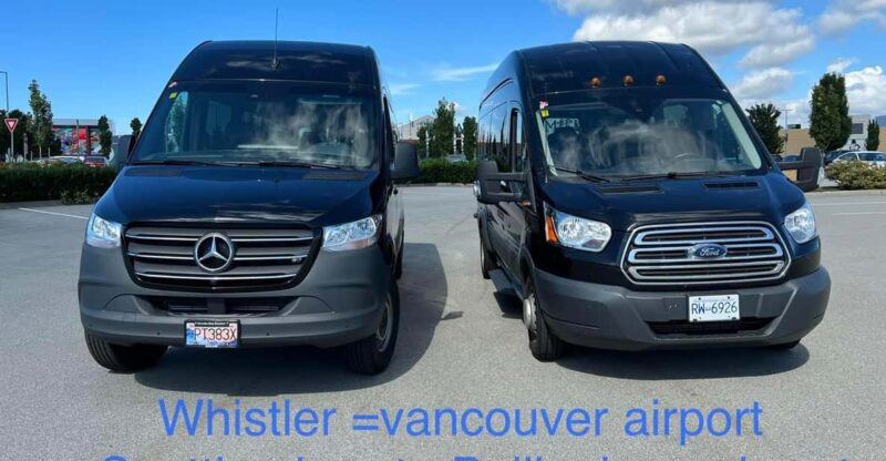 Seattle DT to Vancouver DT Private Sprinter Van Shuttle - Scenic Journey Highlights