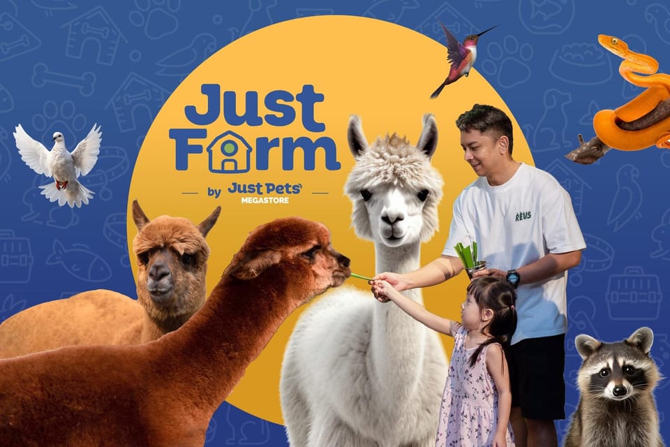 Selangor : Just Farm at Just Pets Megastore Ticket - Operational Hours and Duration