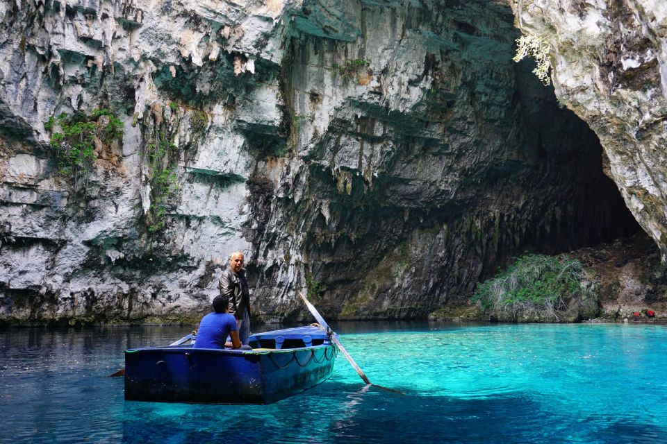 Shorex: Melissani Cave and Myrtos Beach Swim Stop - Myrtos Beach Swim