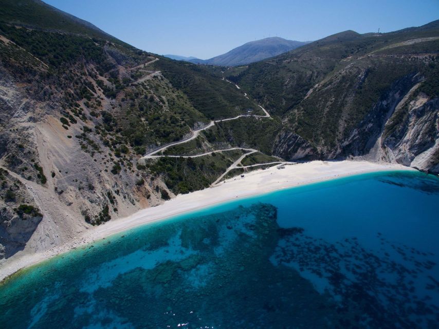 Shorex: Melissani Lake and Myrtos Beach With Swim Stop - Myrtos Beach Exploration