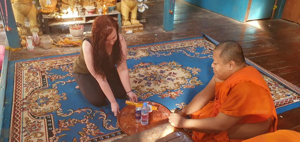 Siem Reap Cambodian Buddhist Water Blessing and Local Market - What to Expect at Wat Arang Pagoda