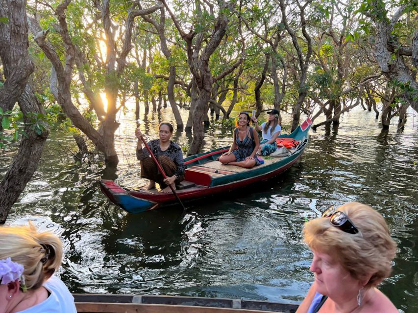 Siem Reap Floating Village Kampong Phluk Sun Set With Boat - Inclusions and Exclusions