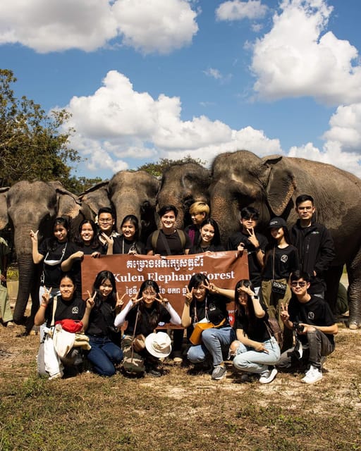 Siem Reap: Small Group Tour of Kulen Elephant Forest - Experience Highlights