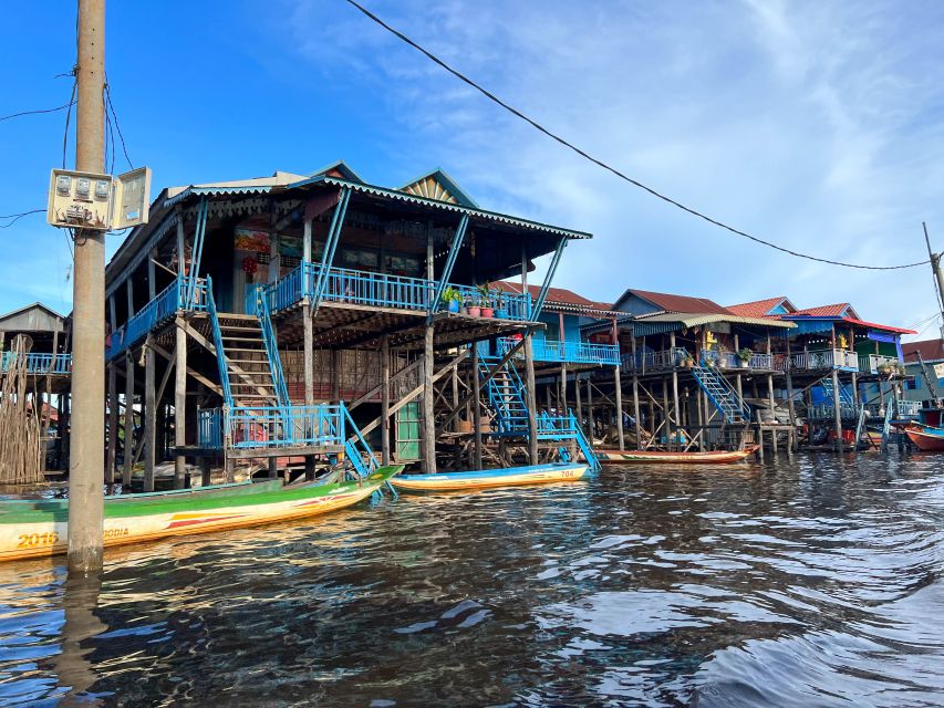 Siem Reap: Tonle Sap and Kampong Phluk Tour With Street Food - Boat Cruise Experience