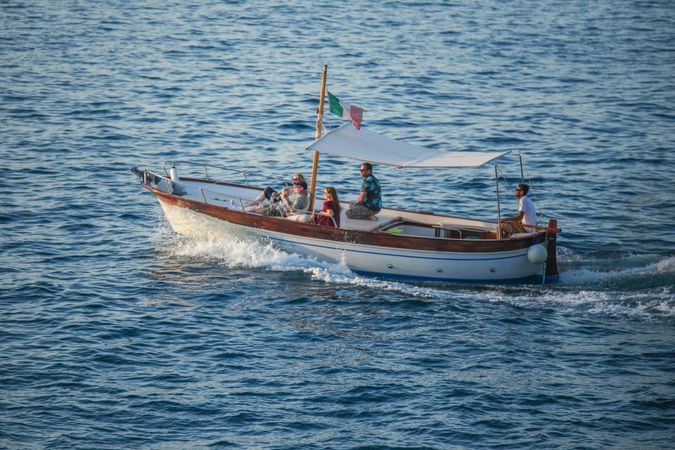 Sorrento: Gozzo Boat Coastal Cruise With Swim and Limoncello - Meeting Point