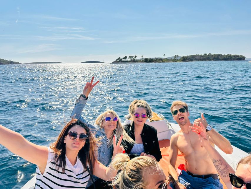 Split: Boat Tour of Blue Lagoon With Water and Wine Included - Speedboat Ride and Activities