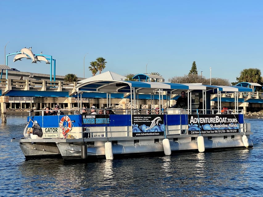 St. Augustine: Sunset Boat Tour to Dolphin Bay - Meeting Point and Directions