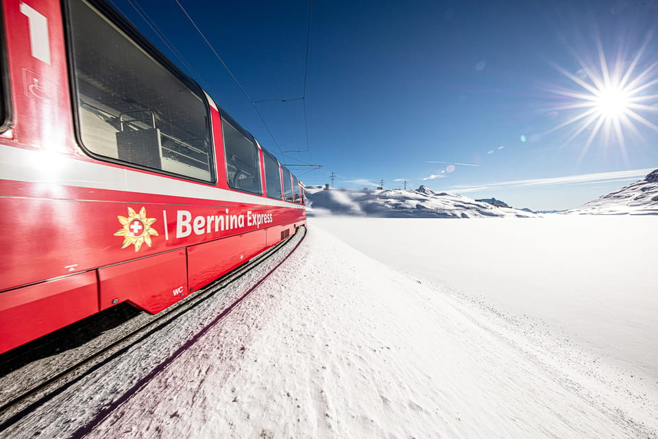 St. Moritz: Scenic Bernina Express Train To/From Poschiavo - Scenic Highlights of the Route