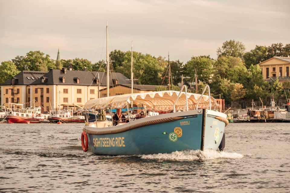 Stockholm: City Sightseeing Open Electric Boat Tour - Customer Reviews and Ratings