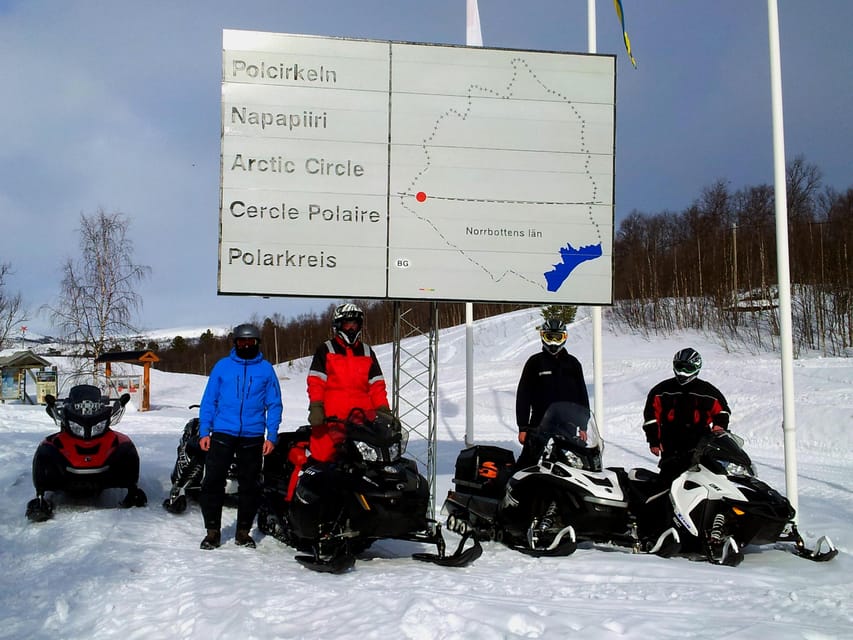 Swedish Lapland: Snowmobile Safari - Highlights of the Tour