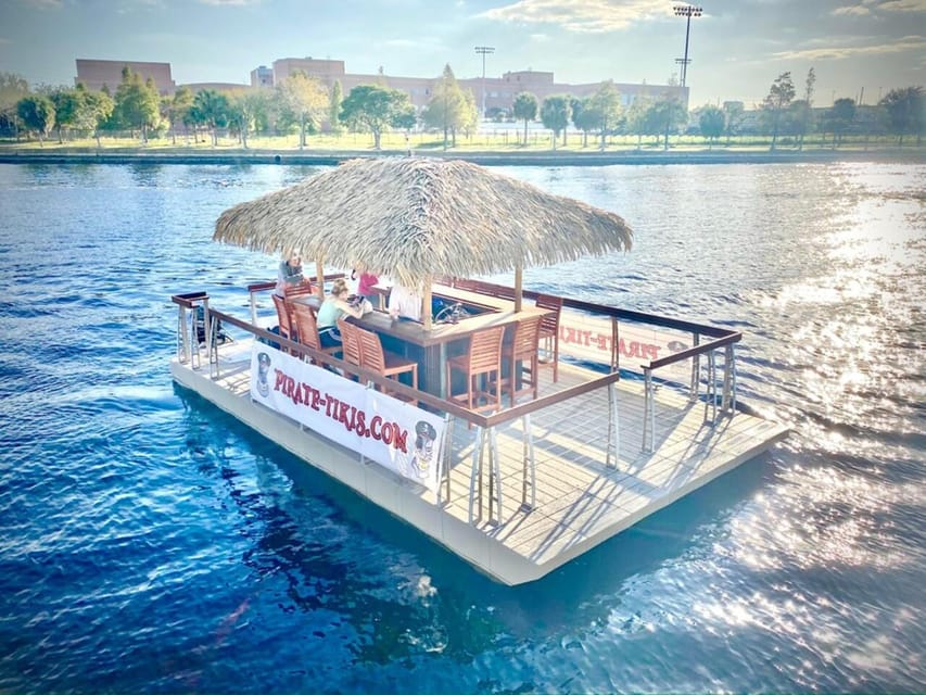 Tampa: Hillsborough River Tiki Bar Boat up to 13 People - How to Get Started