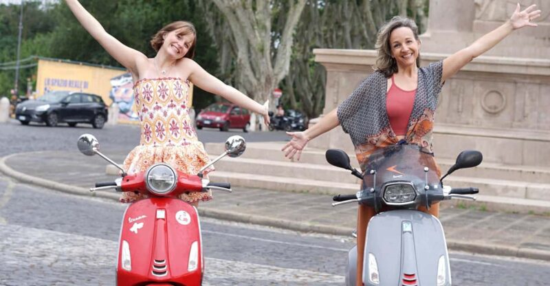 Taste of Rome: Vespa and Gelato Journey - Scenic Routes and Landmarks