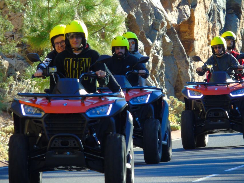 Tenerife Guided Quad Bike Tour to Teide National Park - Pickup Information and Requirements